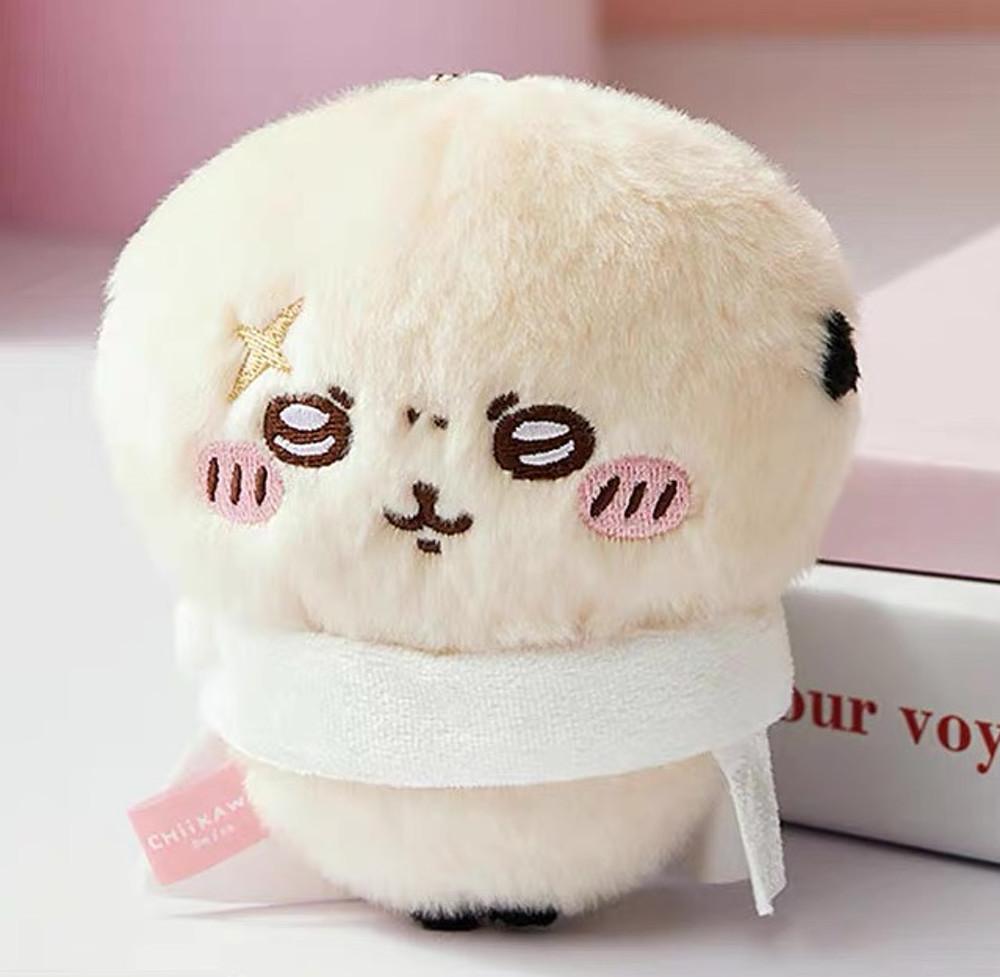먼작귀 봉제 인형 기본 키링 랏코 쿠리만쥬 chiikawa