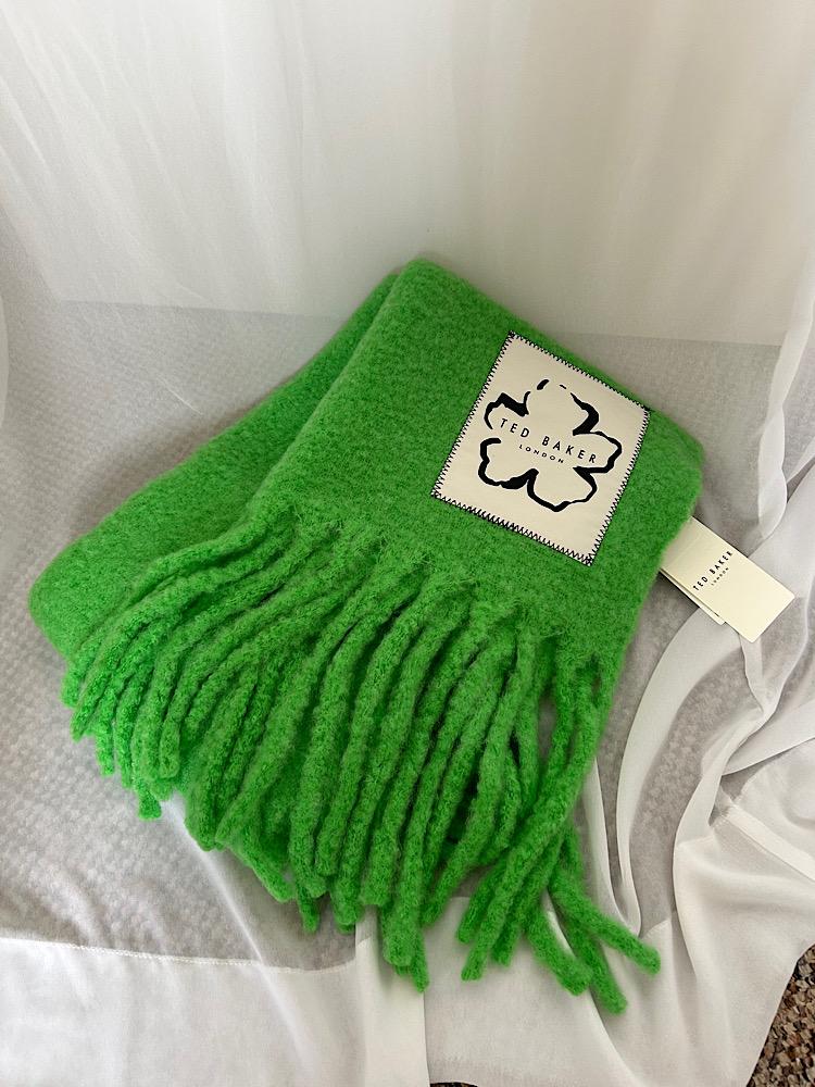 테드베이커 롱테슬 오버사이즈 머플러(5col)