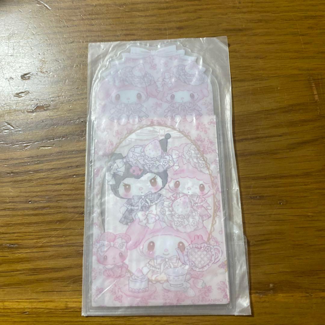 サンリオ　つれてってカードケース　クロミ　マイメロディ　ピアノ