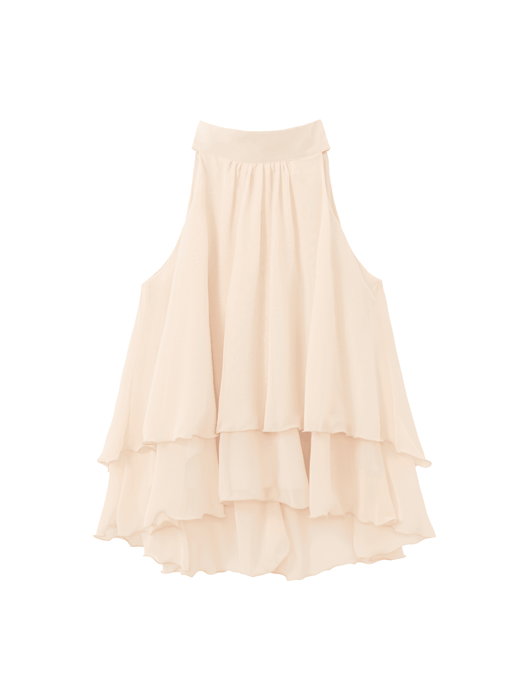 melted heart blouse_peach beige