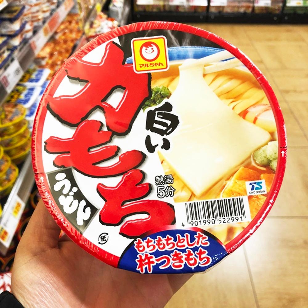 마루짱 모찌우동 타누키텐소바 컵라면 2종 택1 (109g)