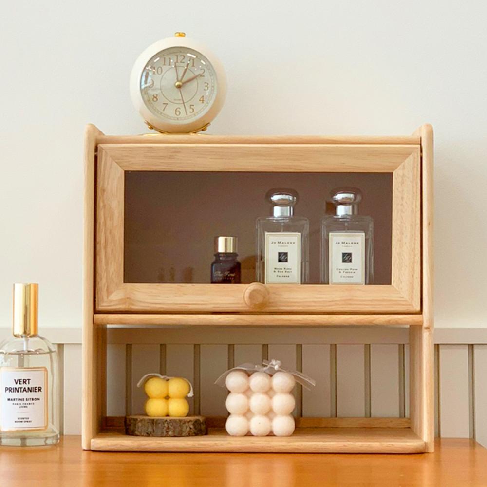 원목 미니선반 식탁 정리함 영양제 보관함 주방수납 양념통선반