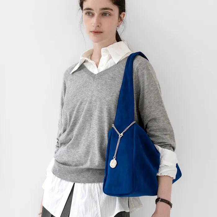LUVIK SUEDE hobo bag 4 color