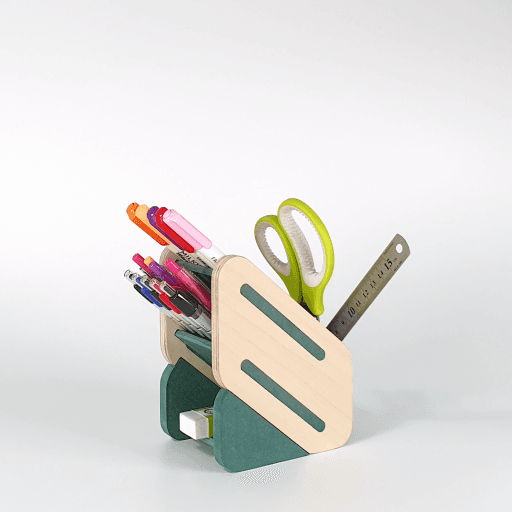 원목 연필꽂이 / 후면 자꽂이 / 미니 사이즈