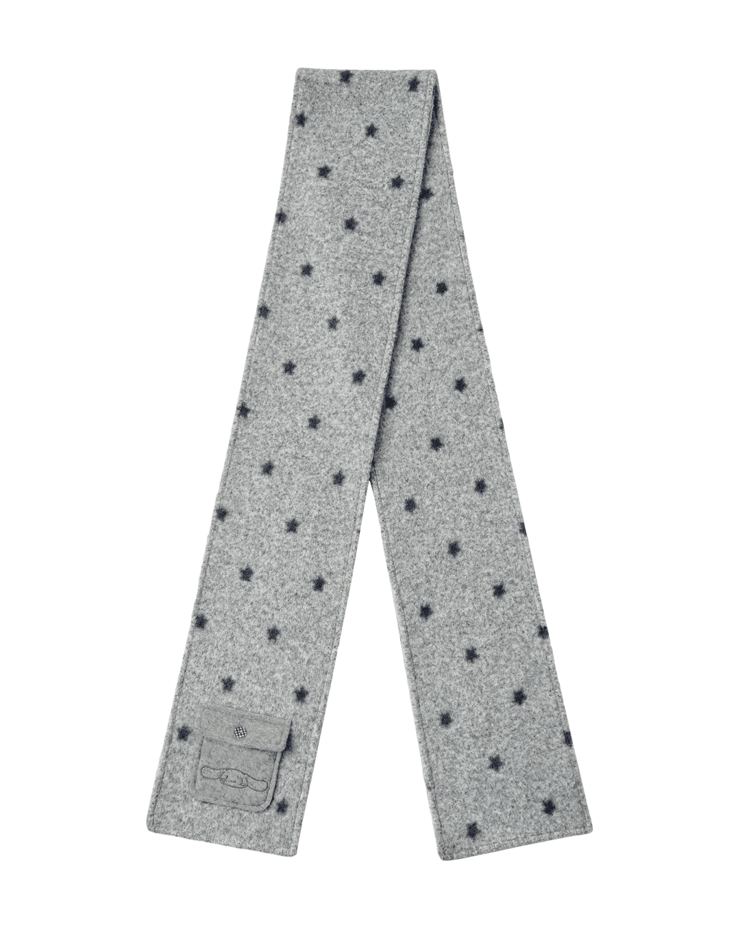 [12/19 예약발송] CINNAMOROLL POCKET MUFFLER [STAR GREY]