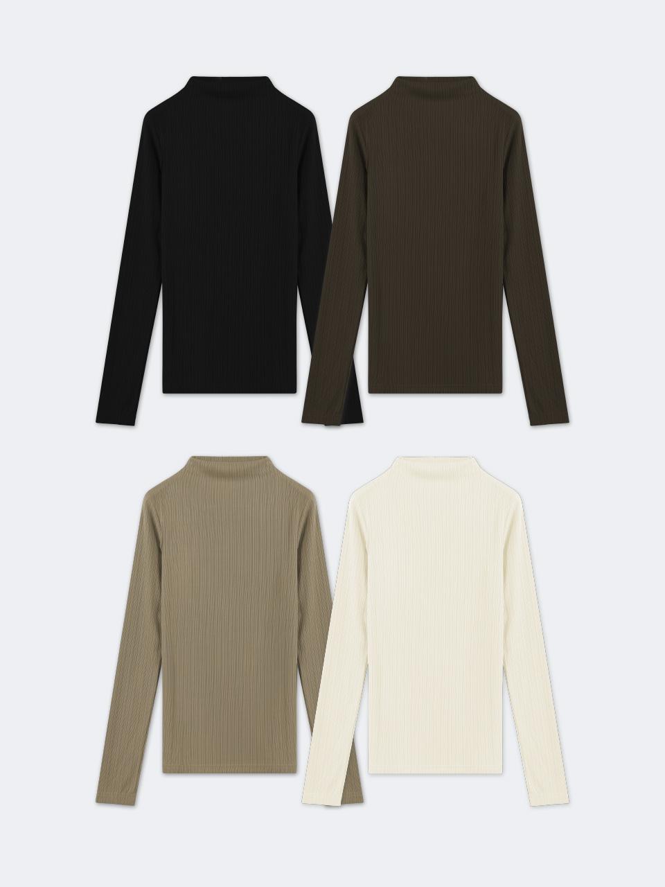 Plica Long sleeved T-shirt (4color)