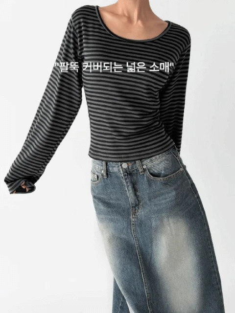 기모텐단가라유넥슬림커버긴팔티 시크릿오즈 ozbridge