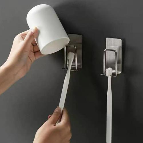 무타공 강력 3M 호텔식 칫솔꽂이 1구