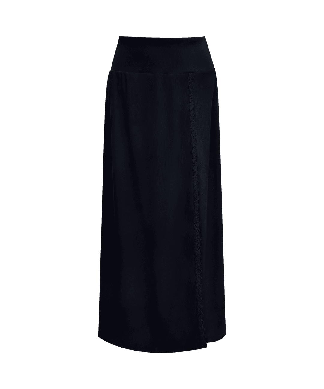 S/NO.26 LACE SLIT LONG SKIRT