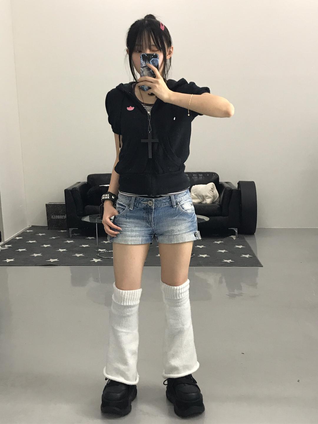 Adidas Kitsch Zip Up Hoodies