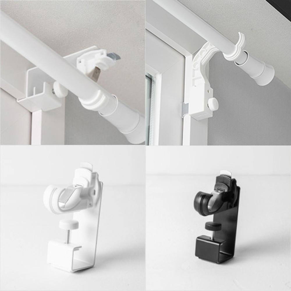 안뚫어고리 블라인드 커튼 설치 커튼봉 브라켓 못없이 봉 모음전