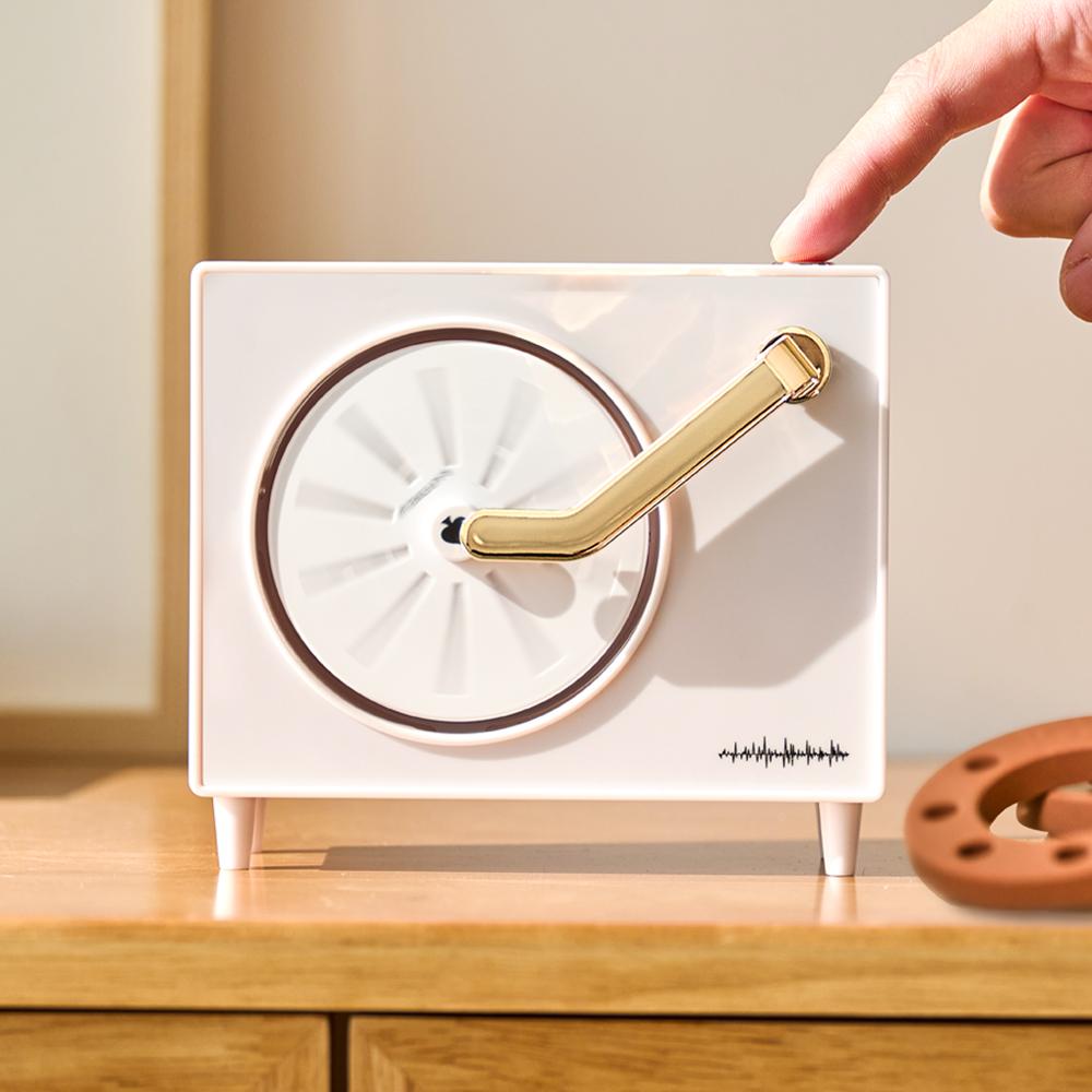 "차원이 다른 발향력" 턴테이블 전자 디퓨저 집들이/생일선물 집꾸미기 인테리어(메세지카드)