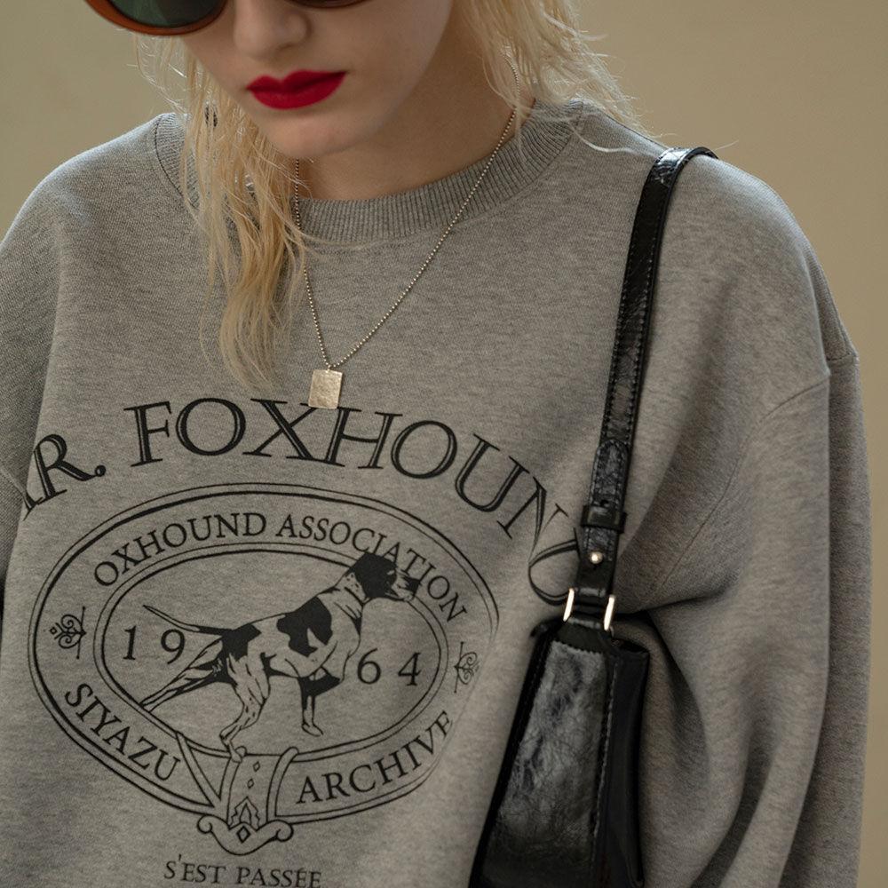 SI TP 5042 Foxhound Sweat shirt_Melange gray