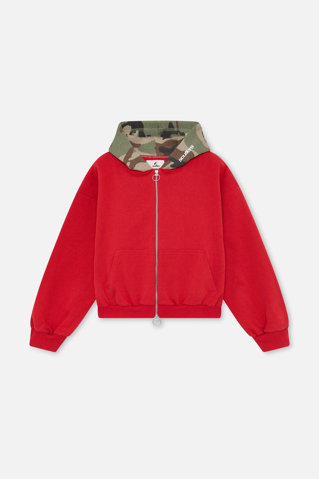 Mask Red Zipper