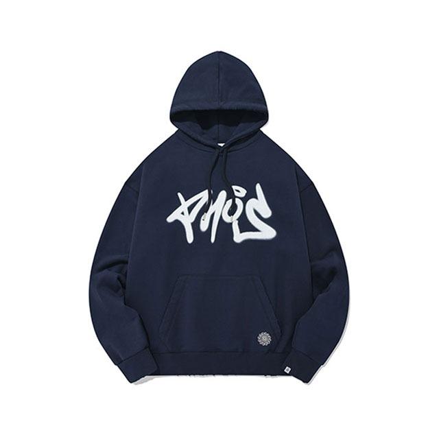 Graffiti Phos Hoodie/Navy