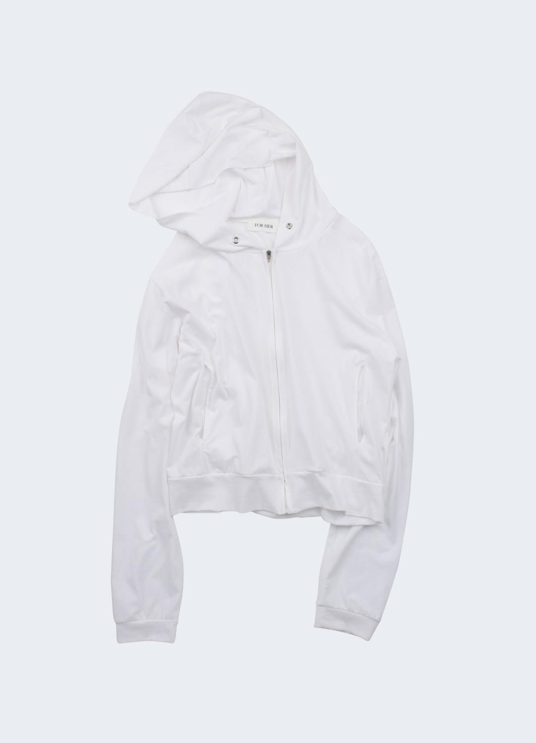 EMMA HOODIE JACKET (WHITE)