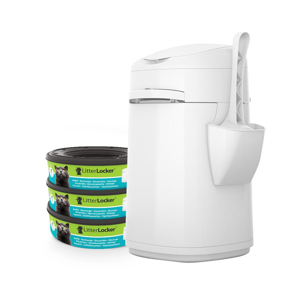 펫토리아 리터락커플러스 본품세트 고양이 분변통