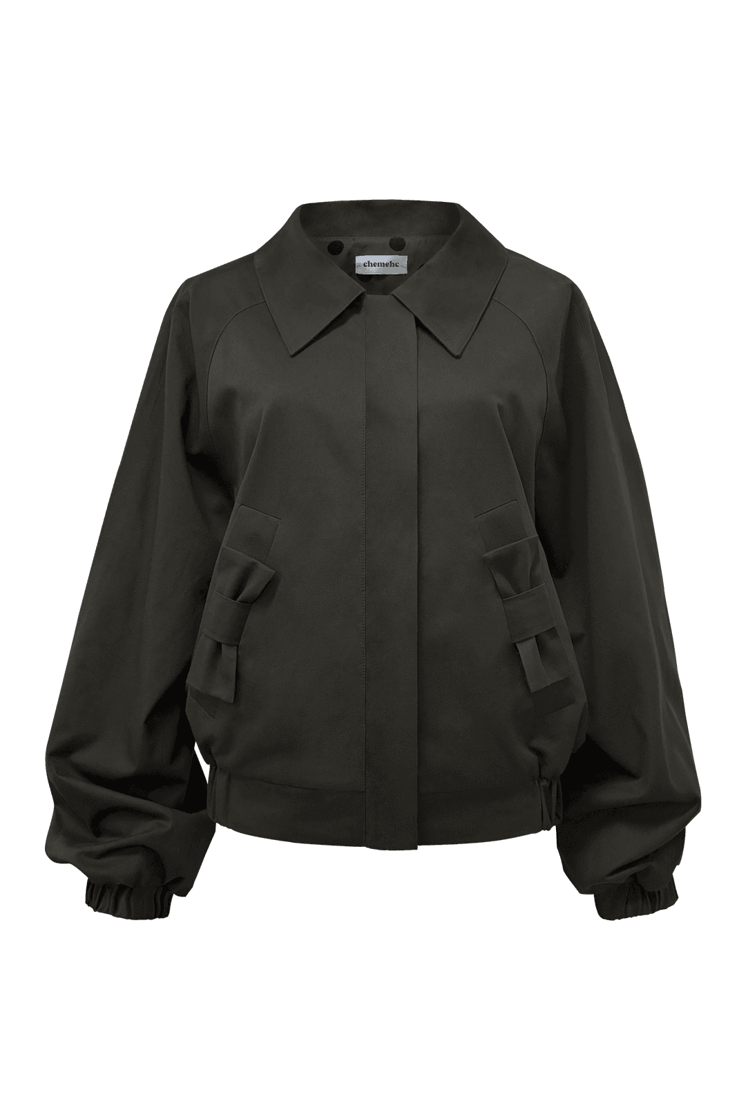 [09.23 순차출고] BOW RAGLAN COTTON JACKET (STONE)