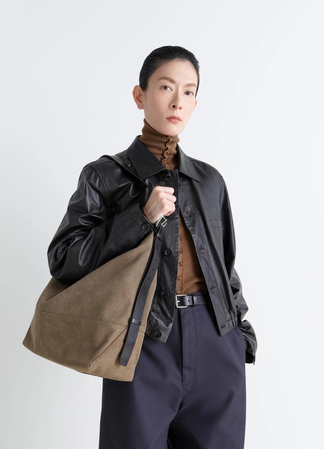 벨티드 토트백 - OS