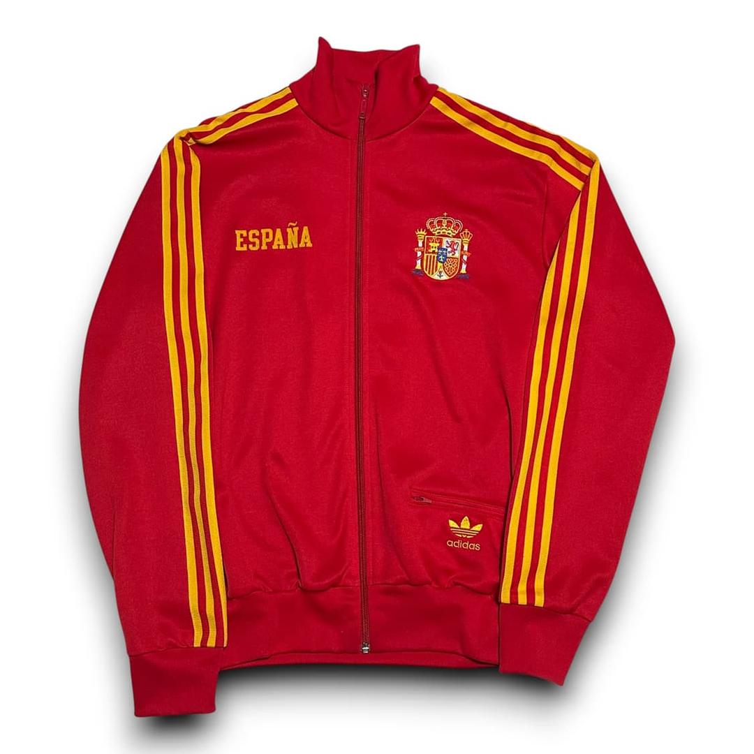 Adidas 스페인 국가대표 레드 트랙탑 져지 | 후루츠패밀리