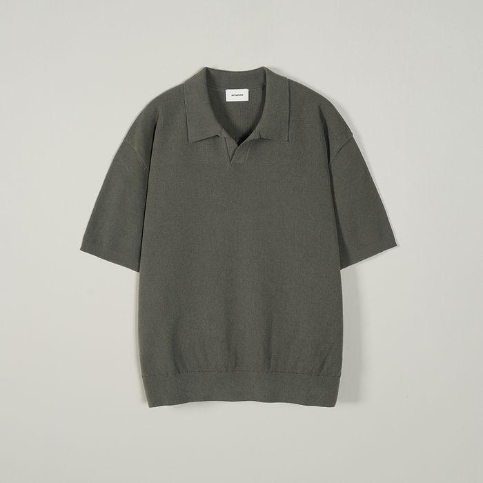 RAY HALF KNIT SKIPPER - OLIVE