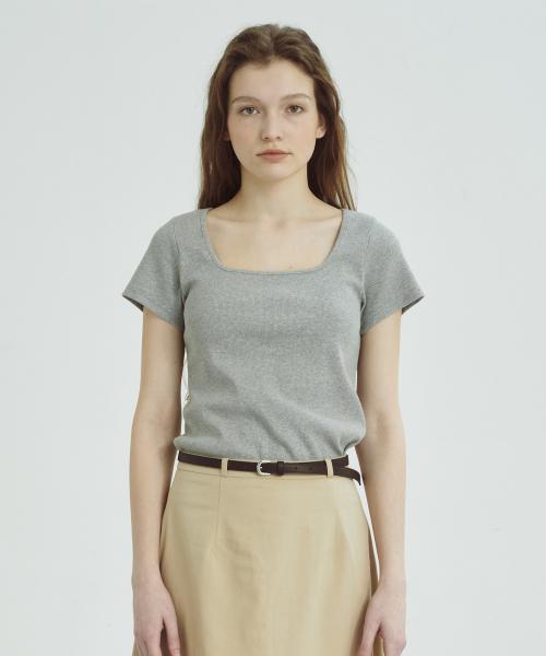 Square tee _ (5color)