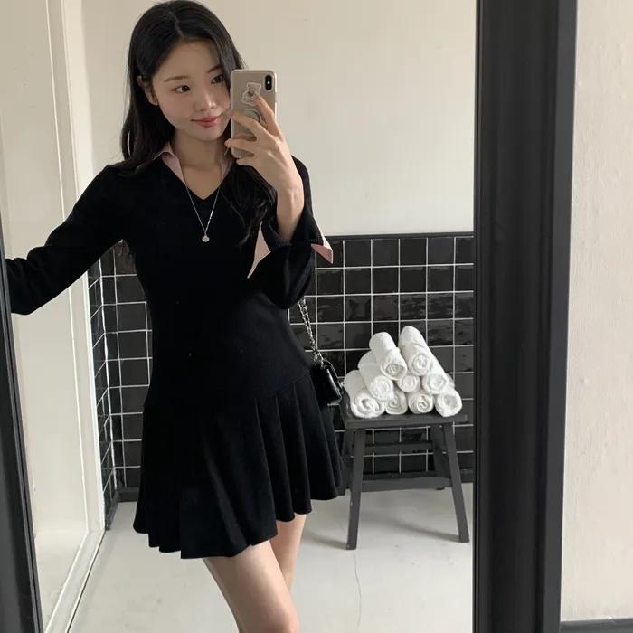 모헨 레이어드 원피스