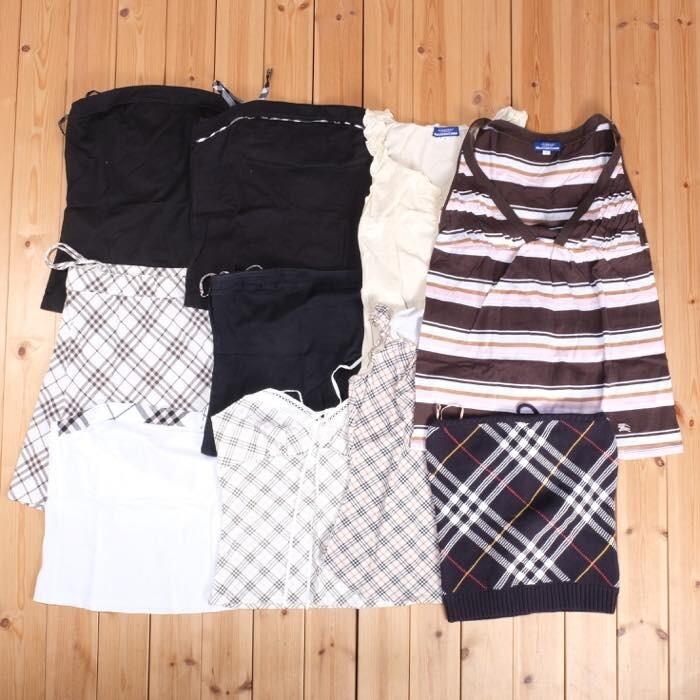 お得！BURBERRY BLUE LABEL　バーバリーブルーレーベル　レディース　女性用　トップス　ノースリ　おまとめ１０点セット [38] br07018628
