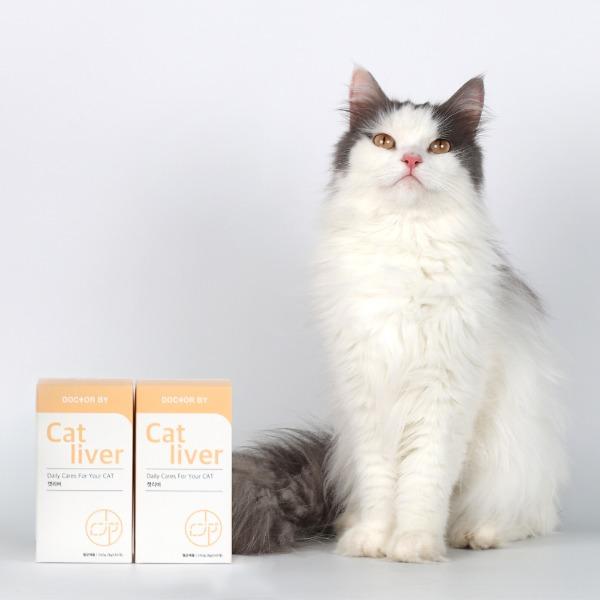 닥터바이 캣 리버 스트레스 식욕부진 간 건강 특허소재 영양제