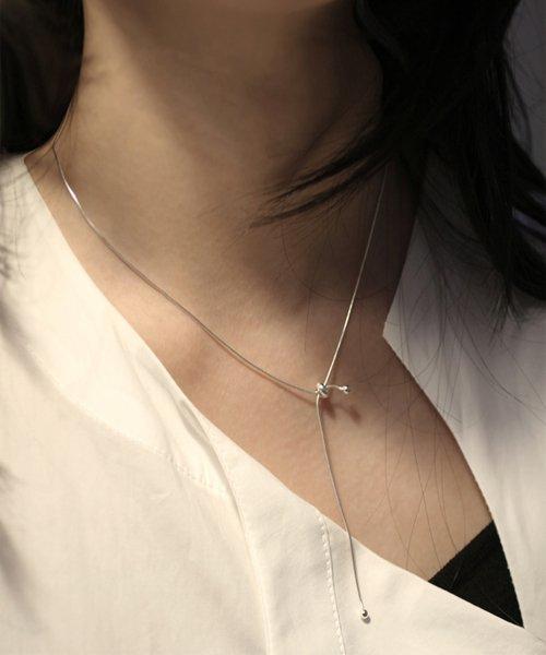 177 Tie A Knot Necklace