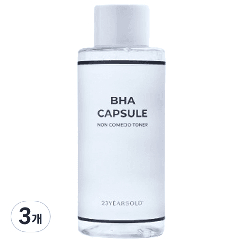 23yearsold 바하캡슐 논코메도 토너, 200ml, 3개