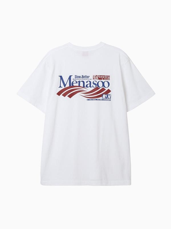 Twist Track T Shirt_White