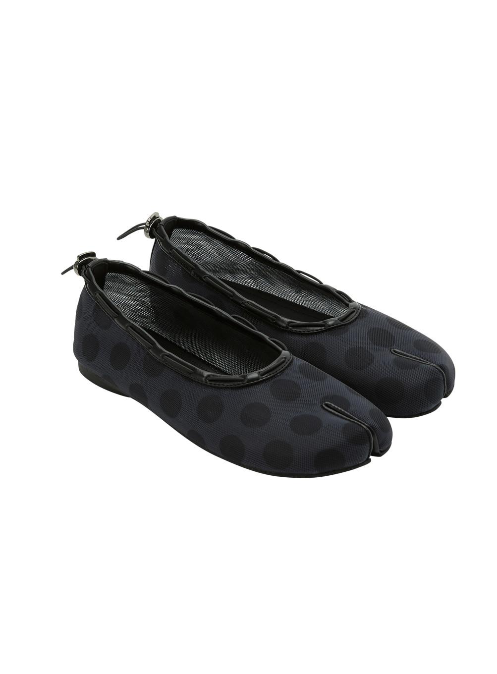 Mesh Air String Flat (Dot Black)