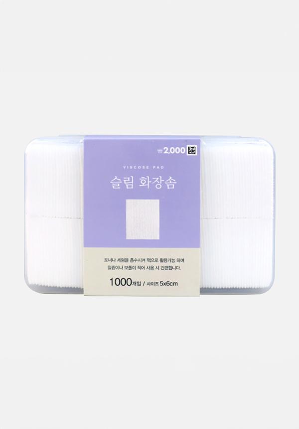 케이스 화장솜 1000매