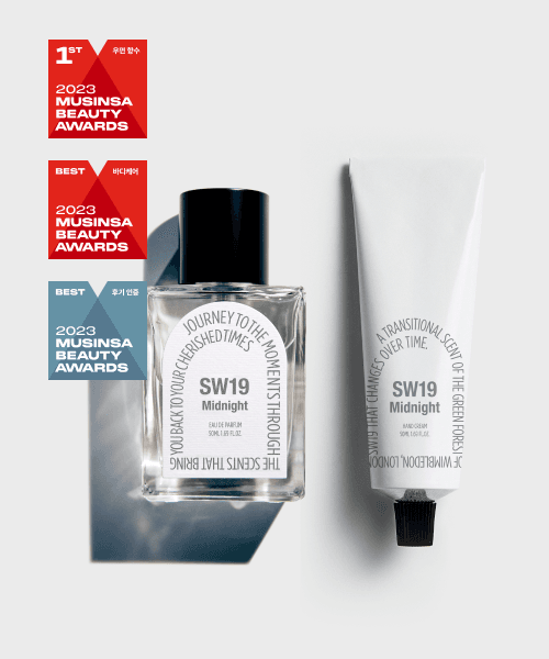 에스더블유나인틴(SW19)  SW19 MIDNIGHT PERFUME HAND CREAM DUO SET - 후기 | 무신사