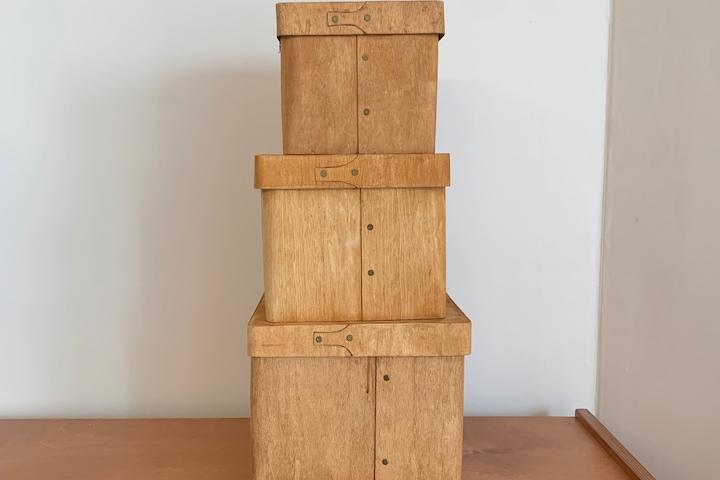 square wood shaker box 스퀘어 우드 셰이커박스 정리함