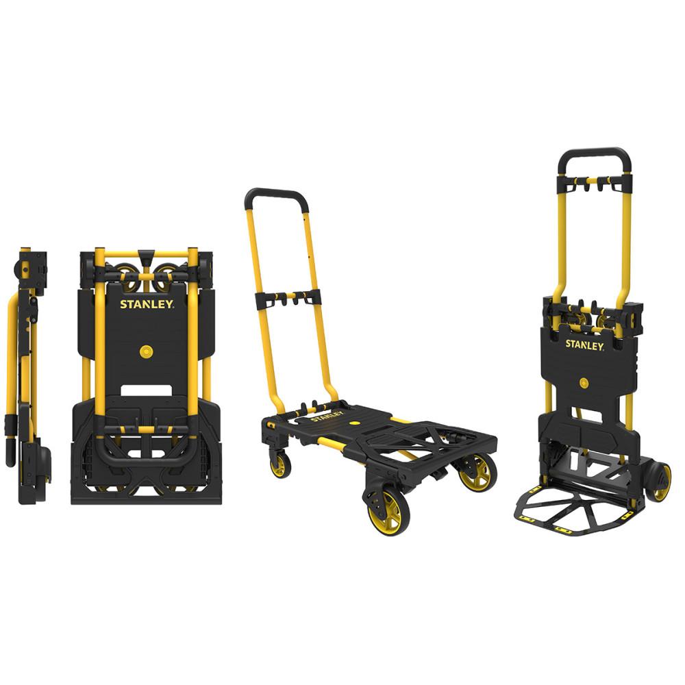스탠리 접이식 2in1 휠플랫폼 겸용 핸드트럭 구르마 웨건 폴딩 핸드 카트 손수레 대차 이동식
