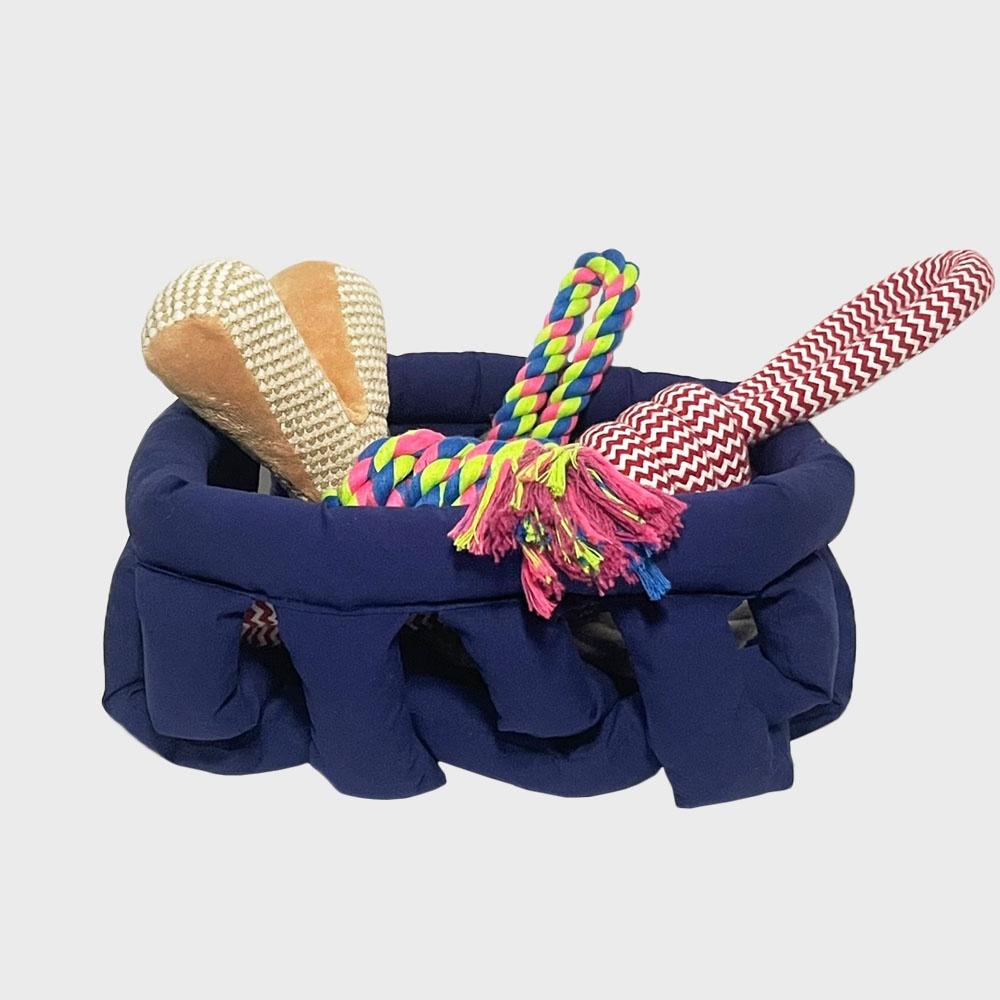 padded basket NAVY(S)