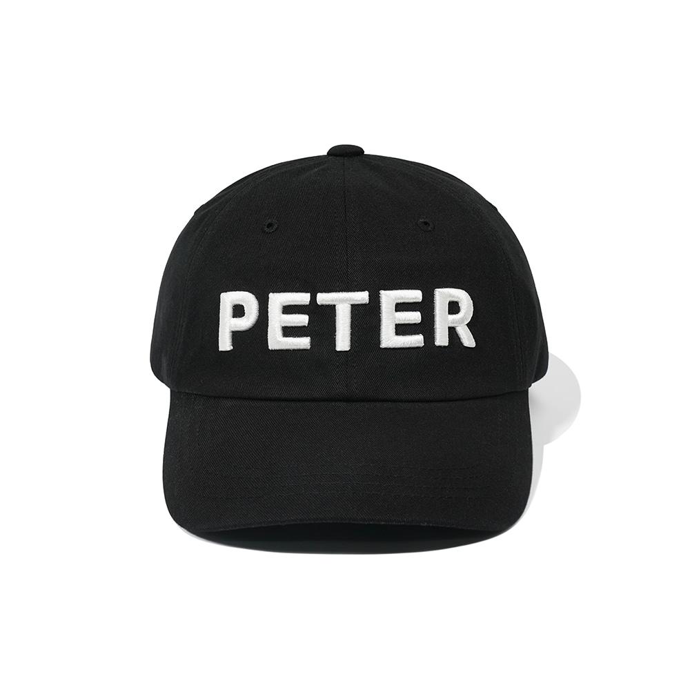 PETER BALL CAP - BLACK