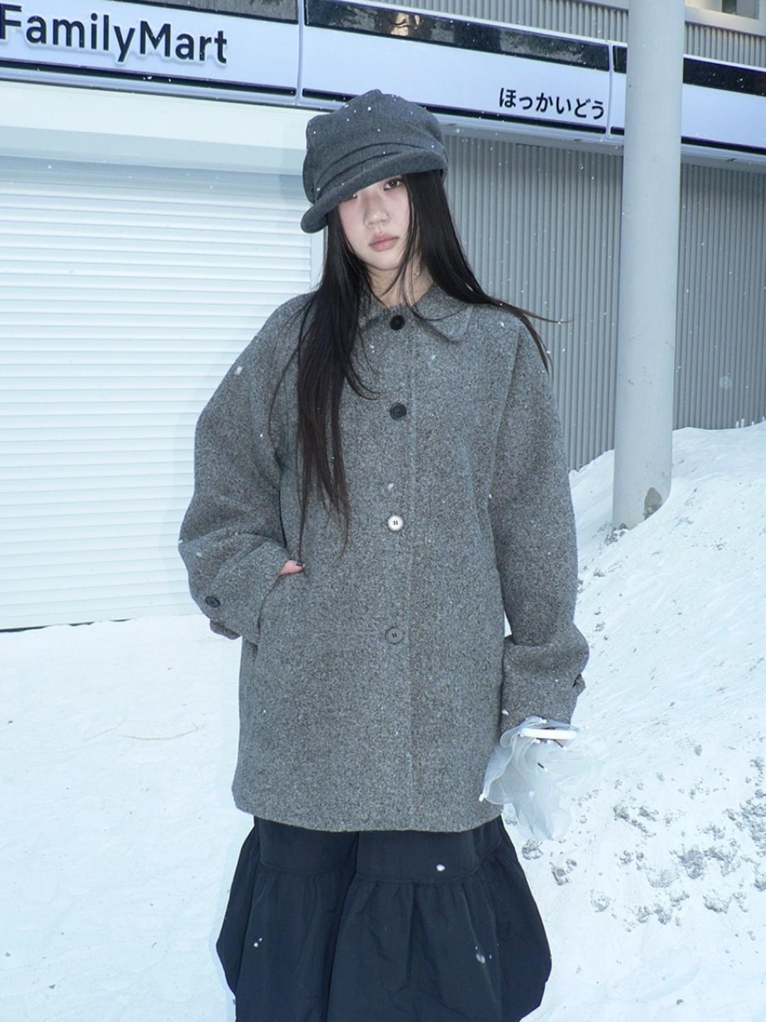 ang:project Meadow Wool Overcoat