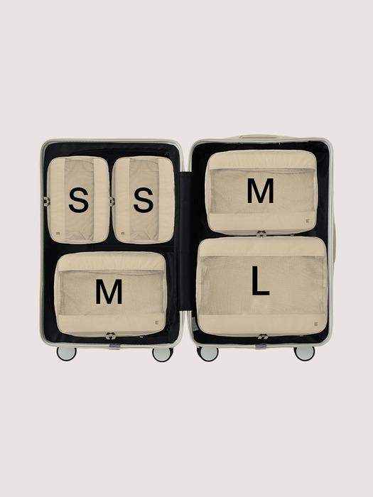 [28인치] 여행 압축 파우치 라이트 S+S+M+M+L