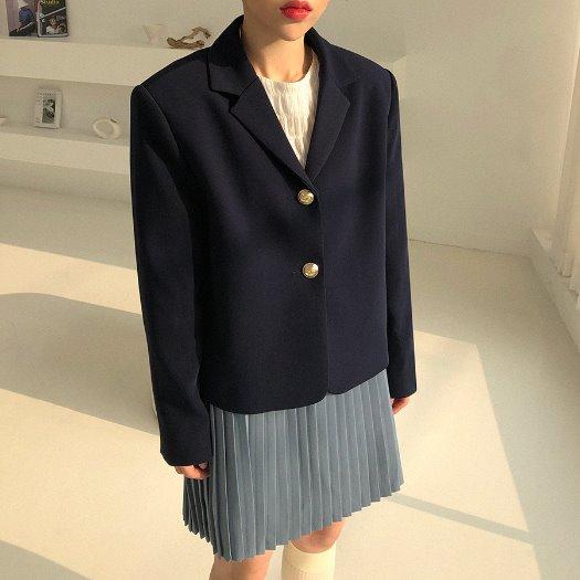 French vintage short jacket / 2color