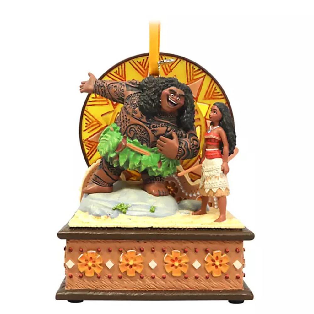2020 디즈니 모아나와 마우이 싱잉 리빙 매직 오너먼트 Moana and Maui Singing Living Magic Sketchbook Ornament
