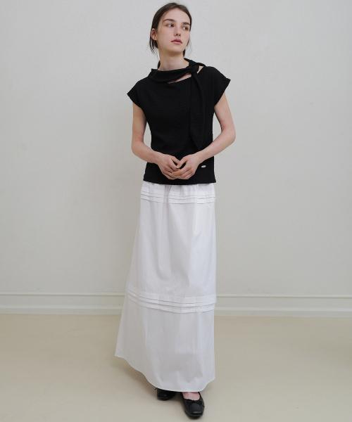 Sunday cotton skirt (white)