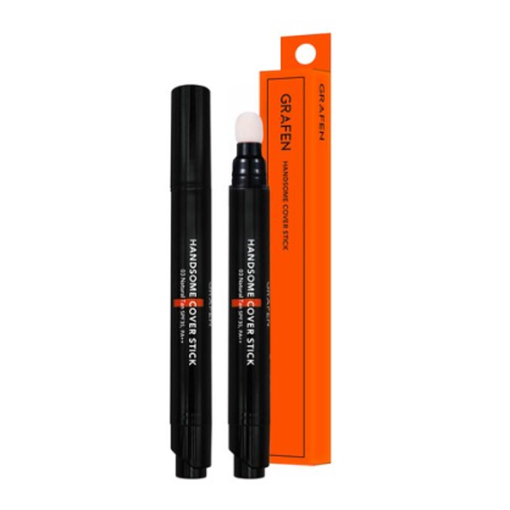 남자 수염 자국 제거 컨실러 그라펜 쉐딩 올인원 스틱 파운데이션 쿠션 썬 비비 cc 크림