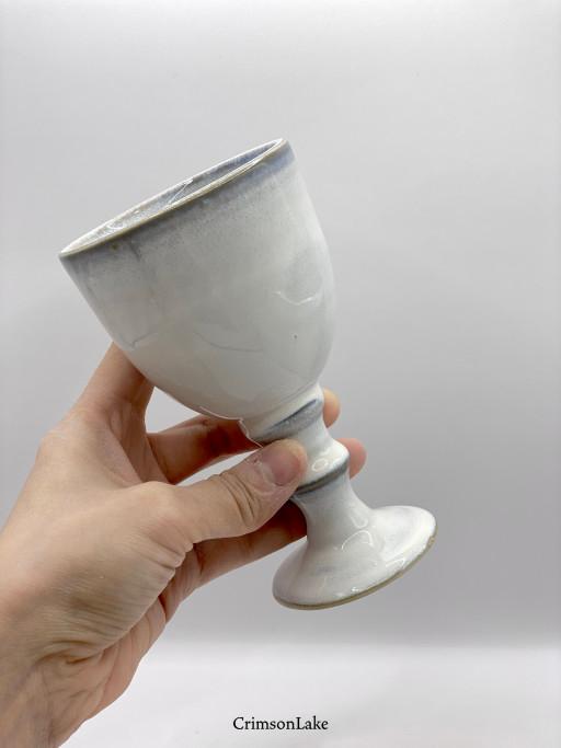 White Snow Wine Glass