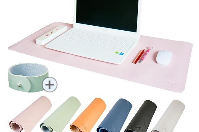 가죽스웨이드 장패드 노트북매트 6color