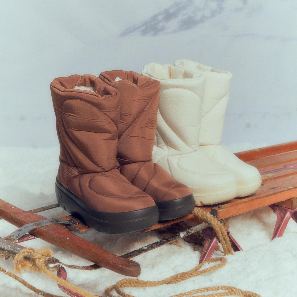 Fuzzy padding boots (3color)