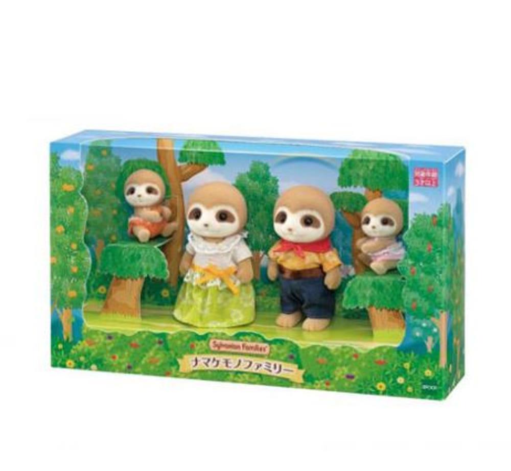 실바니안패밀리 나무늘보 가족 모노패밀리 인형 세트 일본직구