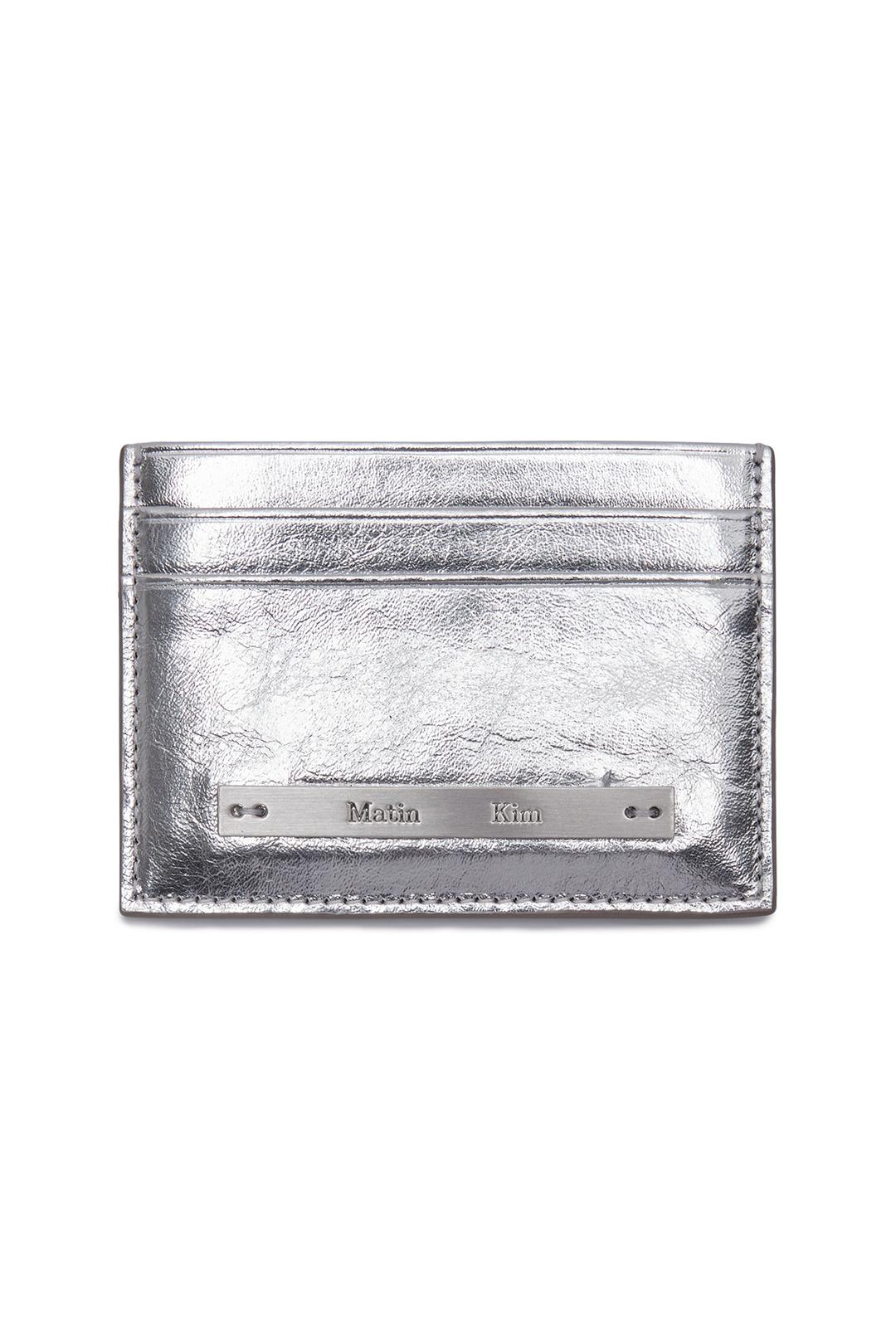 VINTAGE CARD WALLET IN SILVER